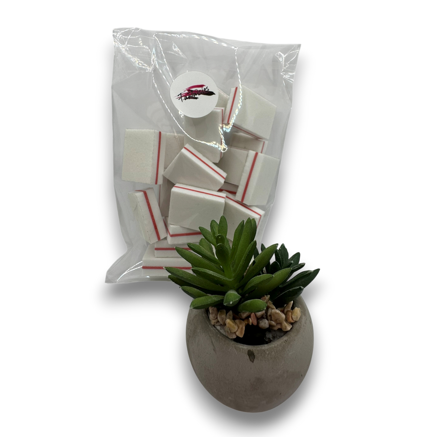 Bloc buffer rose,gris ou blanc