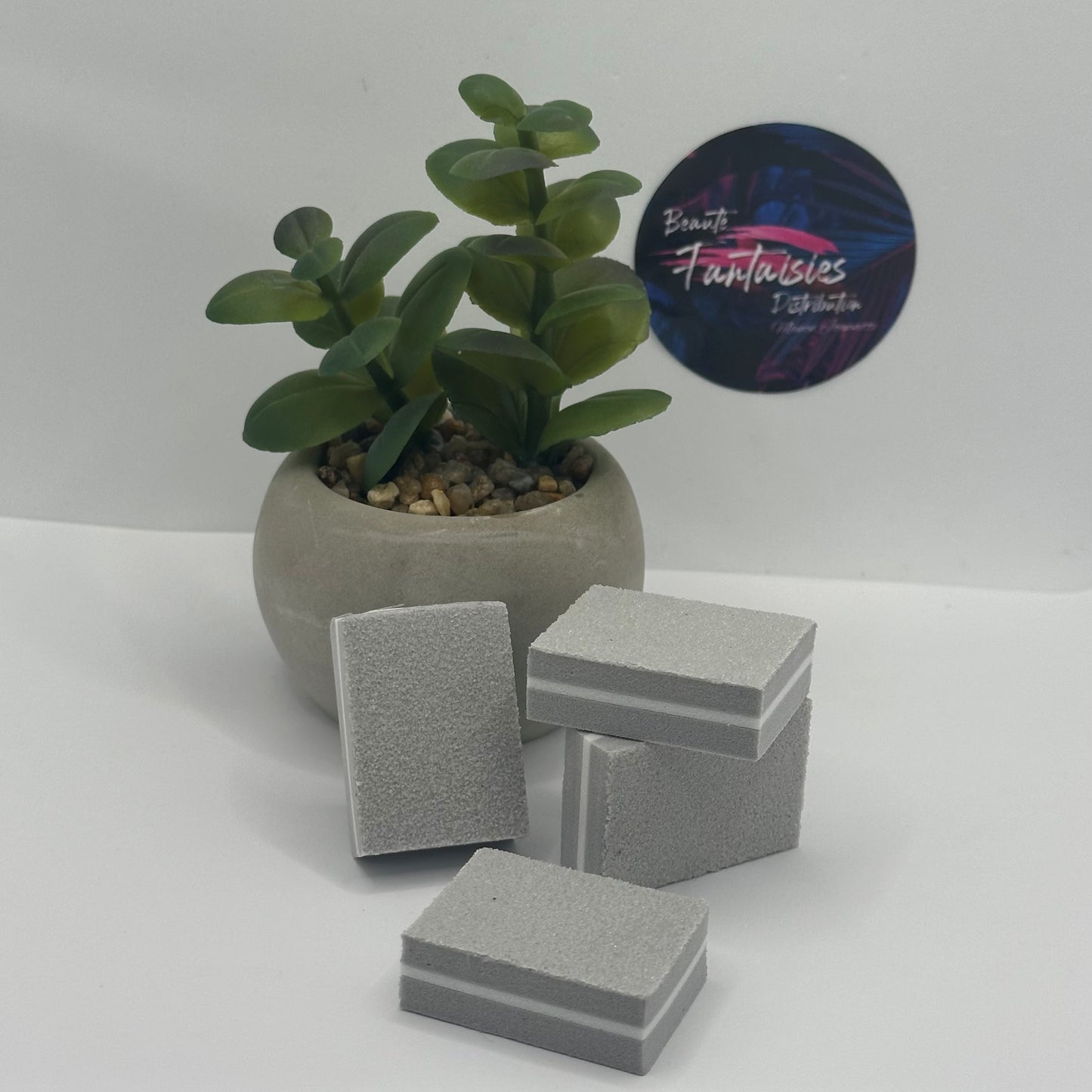 Bloc lime rose,gris ou blanc