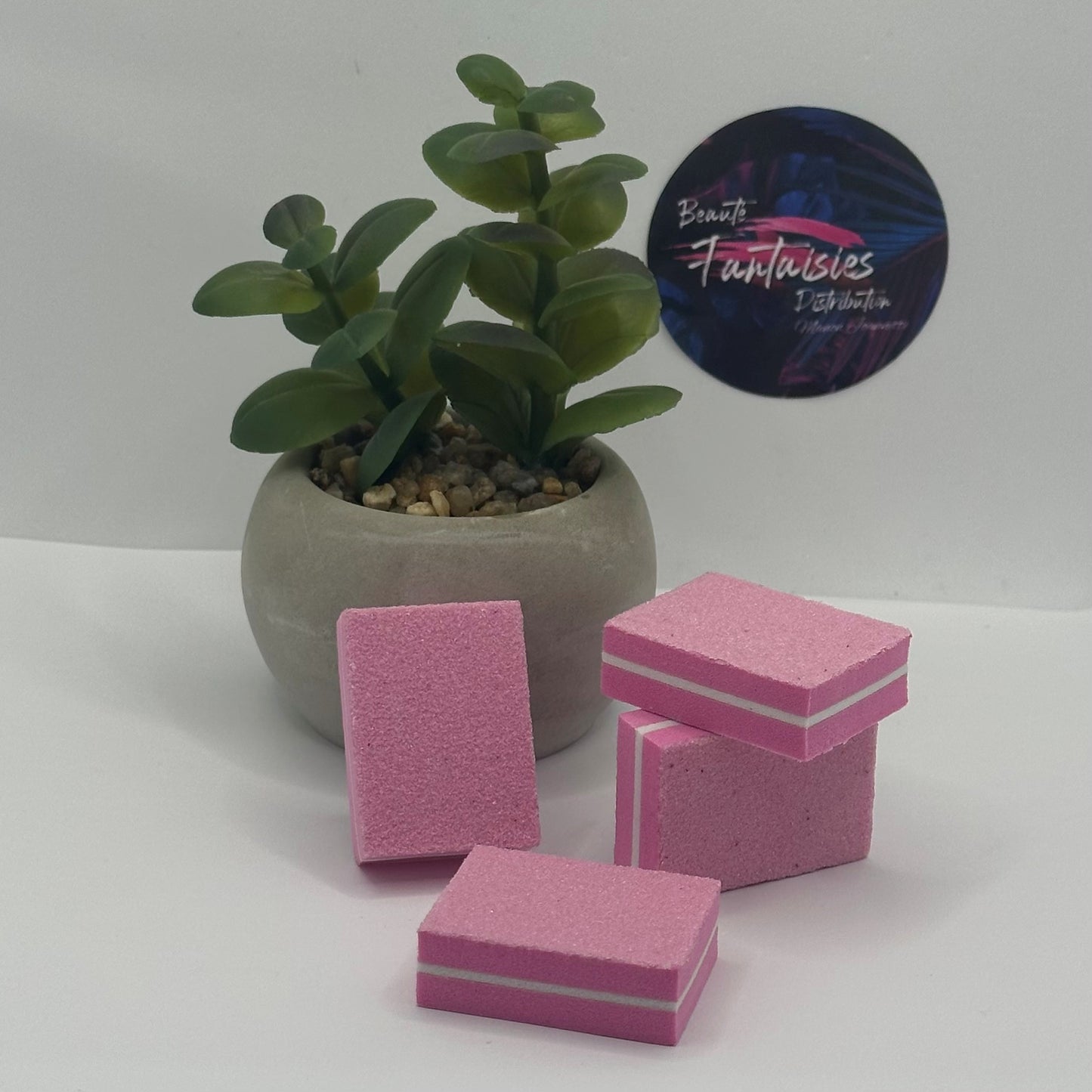 Bloc lime rose,gris ou blanc
