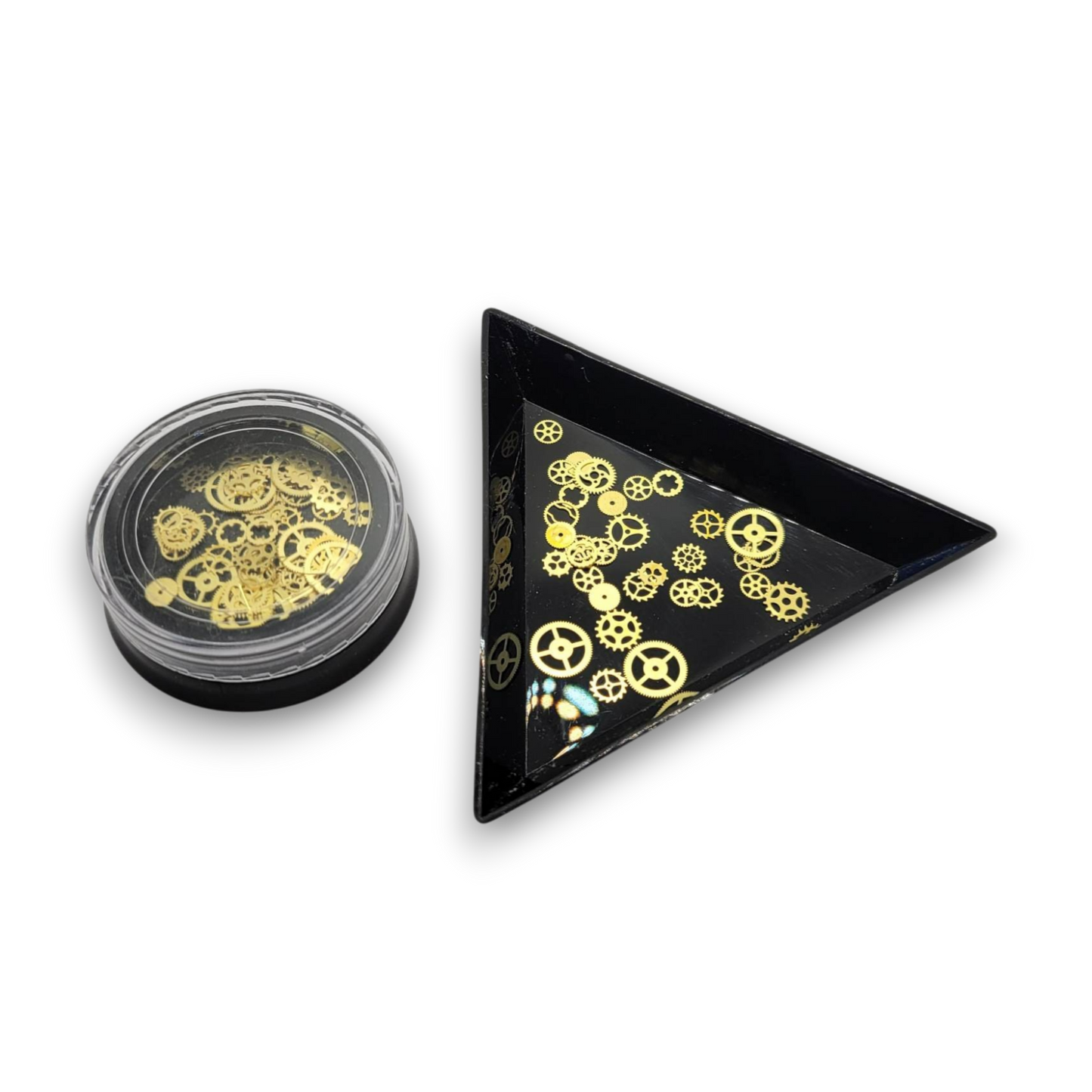 Boite à bijoux - Horloge Or #23