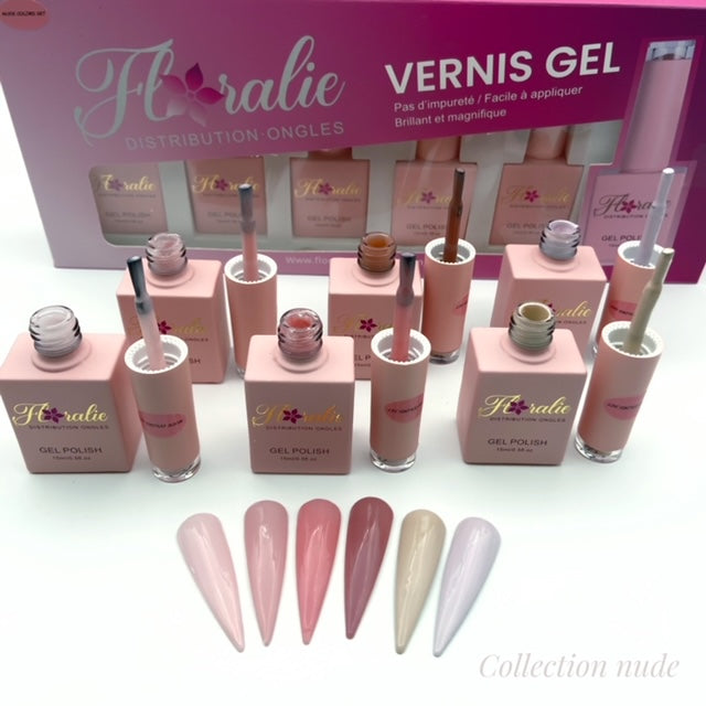 Collection nude vernis gel