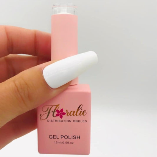 vernis au gel Floralie blanc