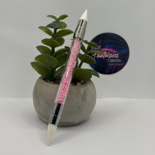 Crayon silicone rose