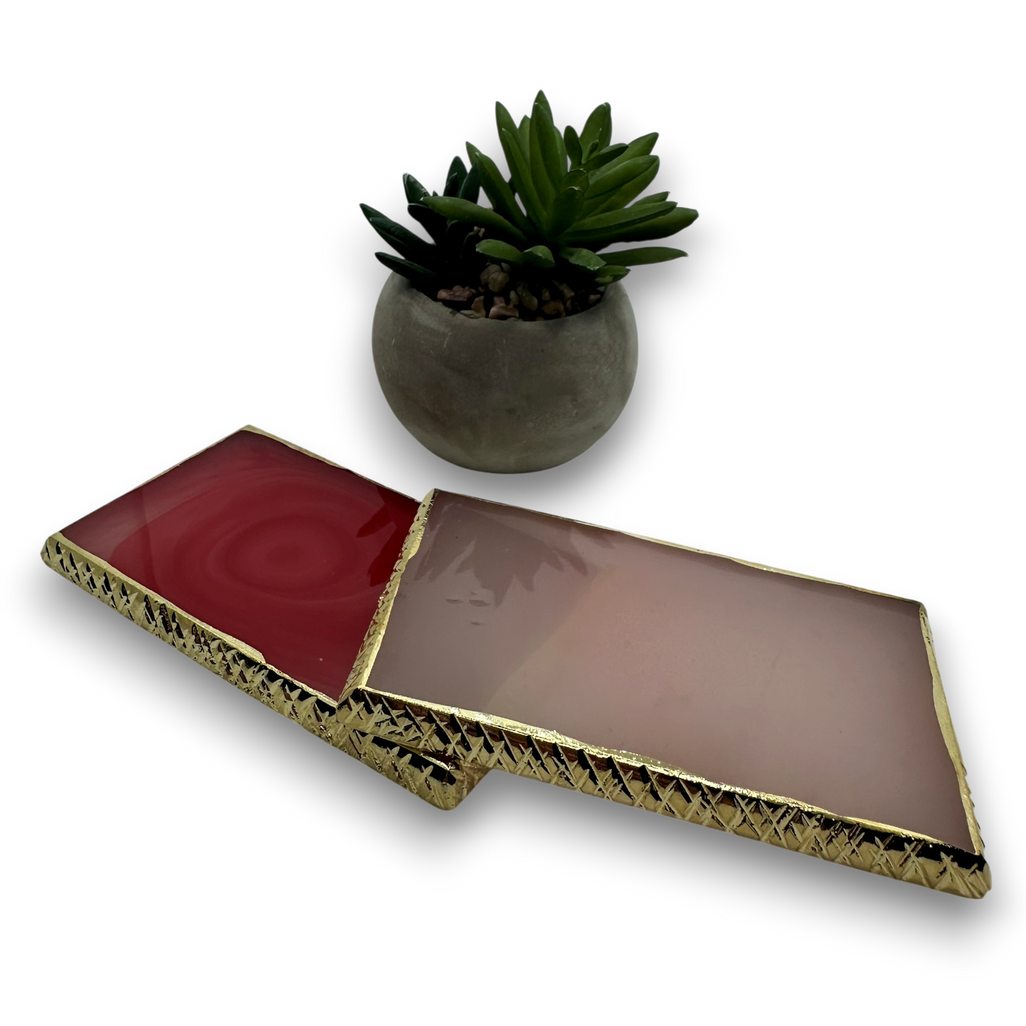 Palette de mélange de couleurs rectangle