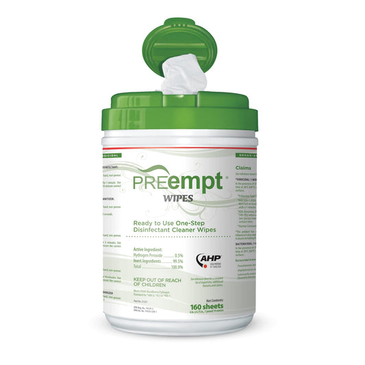 PREempt Nettoyant pour Surfaces Lingettes (160)