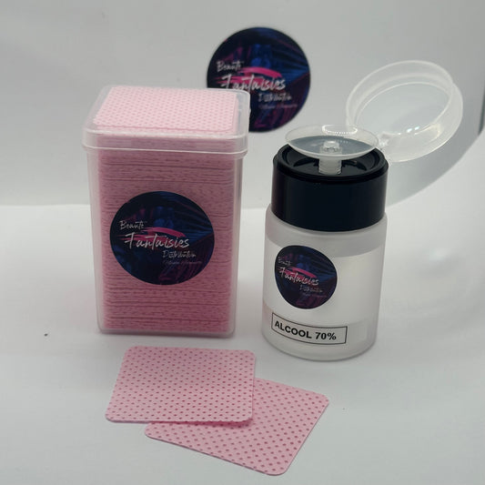 Kit de tampon et alcool