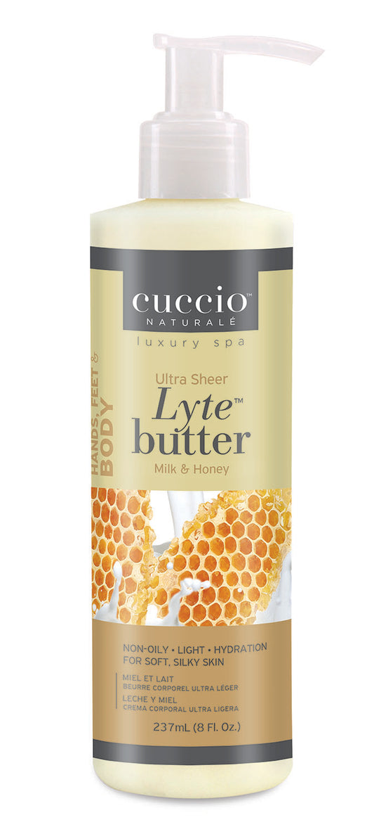 Beurre corporel Lyte - Miel et Lait 8 oz
