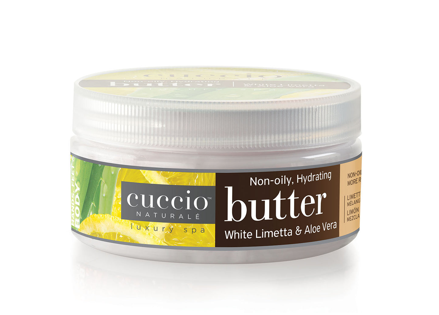Beurre corporel - Limette blanche et aloe vera 8 oz