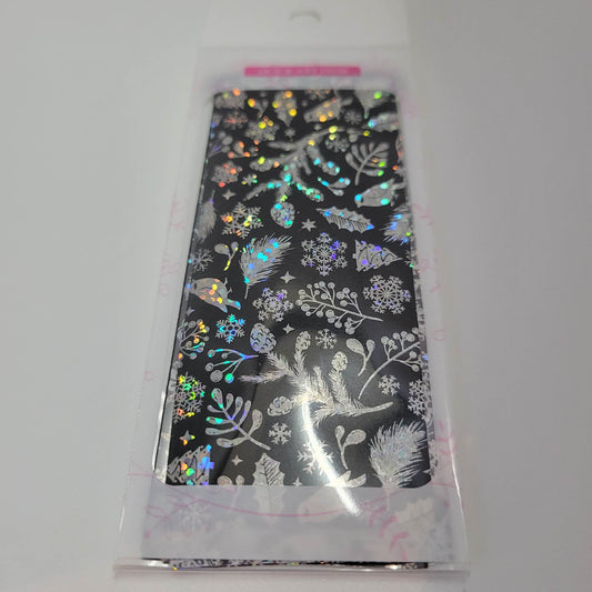 Collants argenté multicolore